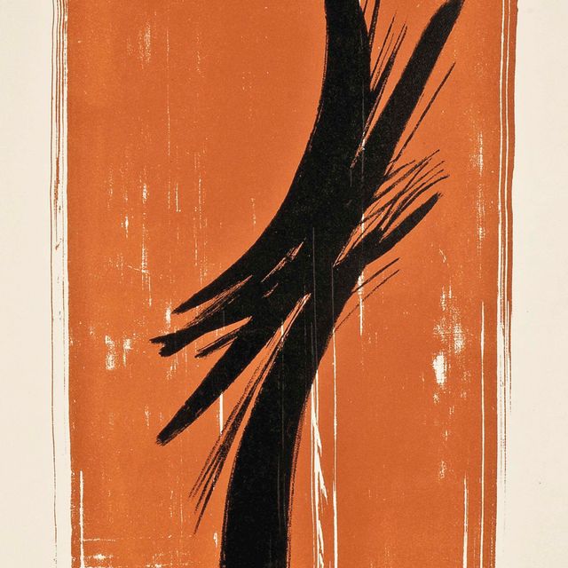 Hans Hartung — Композиции L 33 и L 33a