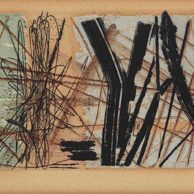 Hans Hartung — Композиция 2 (Schmücking, стр.31)