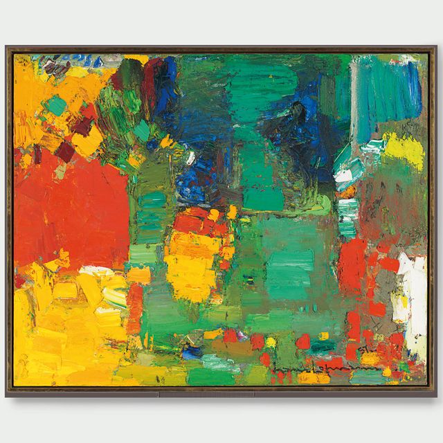 Hans Hofmann — Серия IV "Болото" - "Солнечный луч"