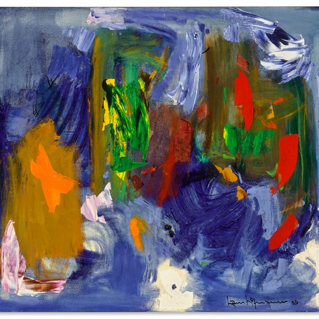 Hans Hofmann — X Оранжевый