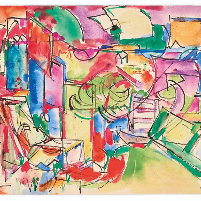 Hans Hofmann — Без названия