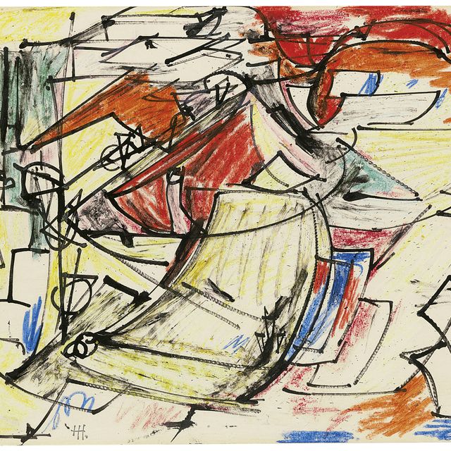 Hans Hofmann — Без названия