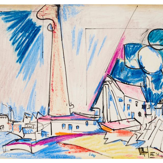 Hans Hofmann — Без названия