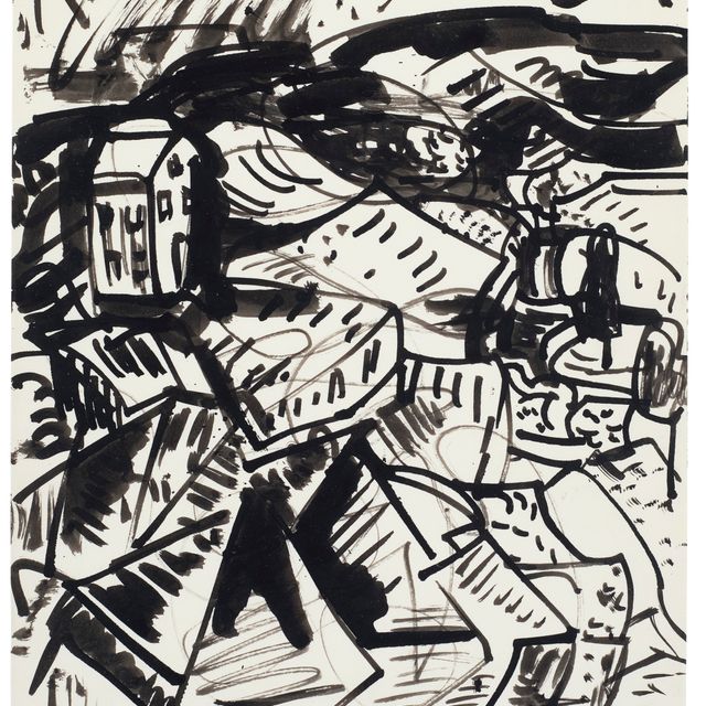 Hans Hofmann — Без названия