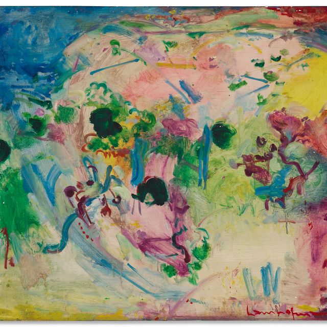 Hans Hofmann — Без названия (Пейзаж)