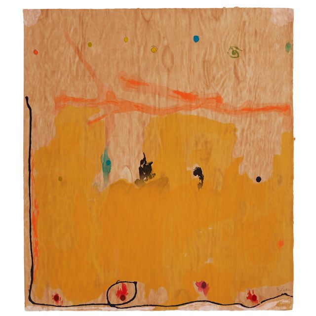 Helen Frankenthaler — "Сказки о Гэндзи II", из "Сказок о Гэндзи"