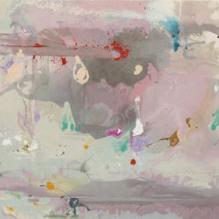 Helen Frankenthaler — Серый фейерверк