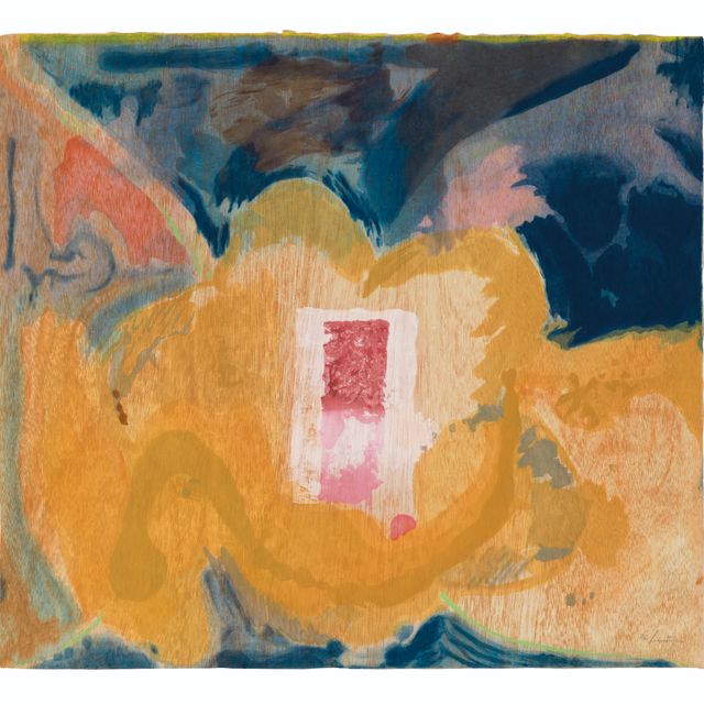 Helen Frankenthaler — "Сказки о Гэндзи V", из "Сказок о Гэндзи"