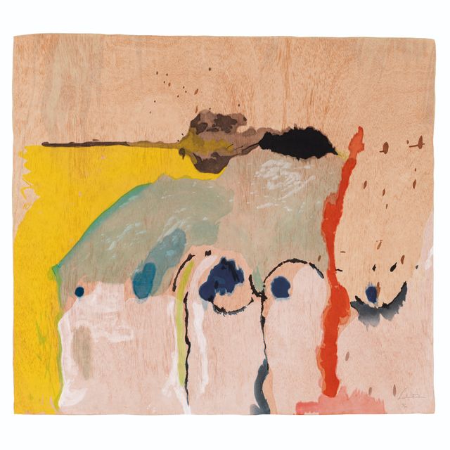 Helen Frankenthaler — "Сказки о Гэндзи I", из "Сказок о Гэндзи"