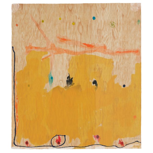 Helen Frankenthaler — "Сказки о Гэндзи II", из "Сказок о Гэндзи"