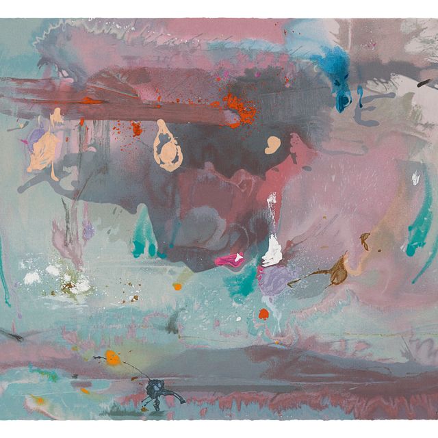 Helen Frankenthaler — Серый фейерверк
