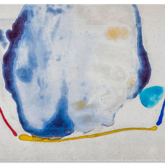 Helen Frankenthaler — Без названия (из серии "День благодарения")
