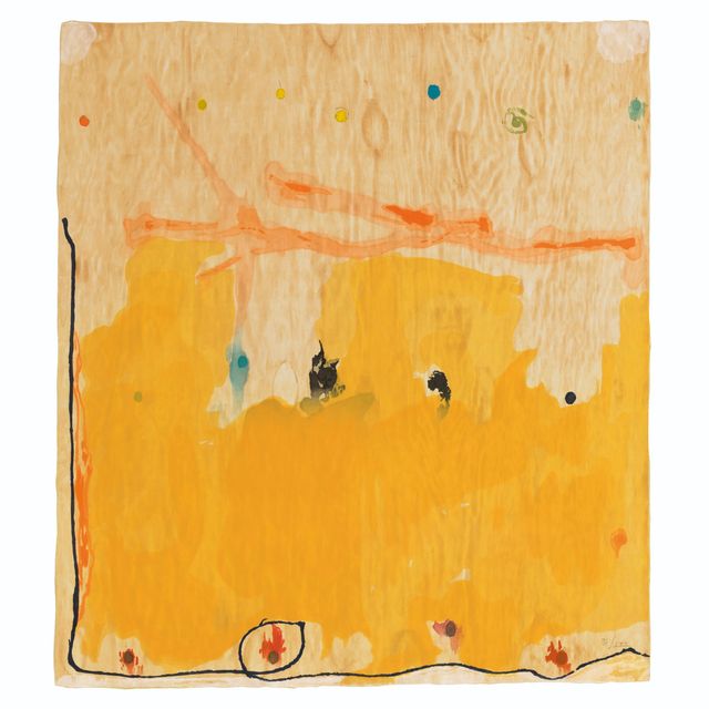 Helen Frankenthaler — "Сказки о Гэндзи II", из "Сказок о Гэндзи"