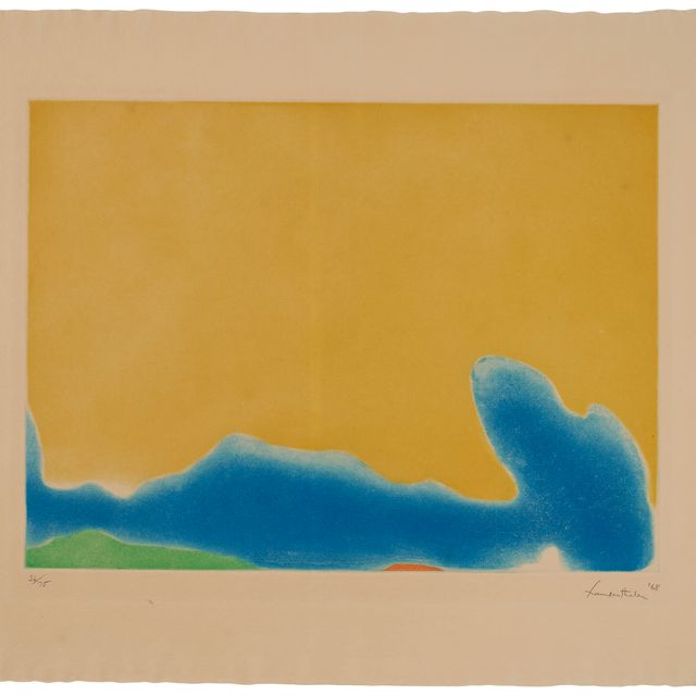 Helen Frankenthaler — Три гравюры художника