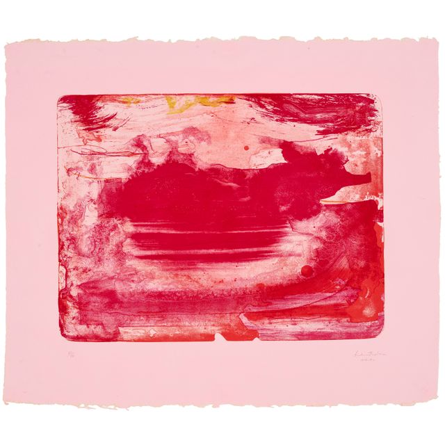 Helen Frankenthaler — Красное море