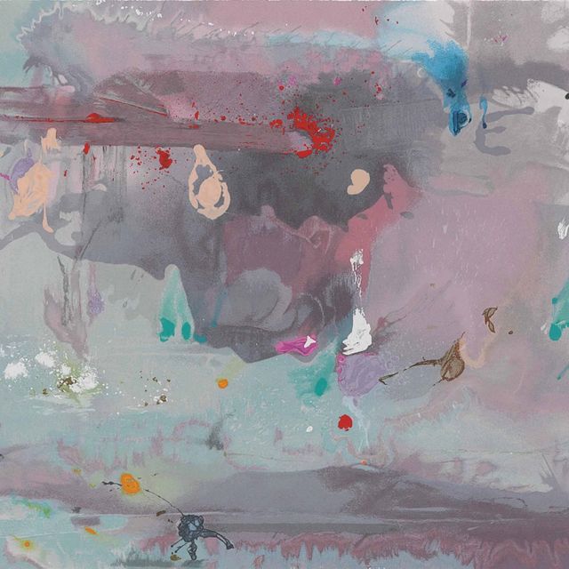 Helen Frankenthaler — Серый фейерверк