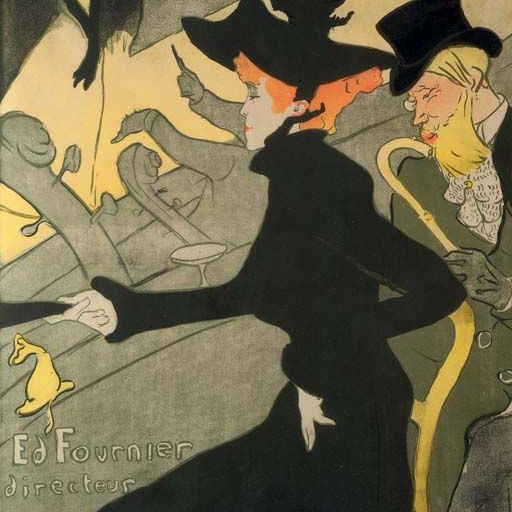 Henri de Toulouse-Lautrec — Диван японский (доп. 8; W. P11)