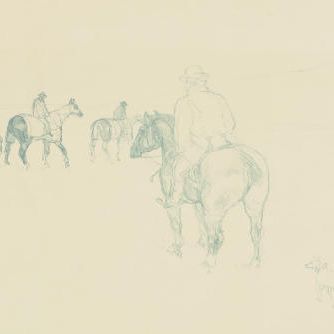 Henri de Toulouse-Lautrec — Перевозчик (D. 172; W. 313; доп. 287)