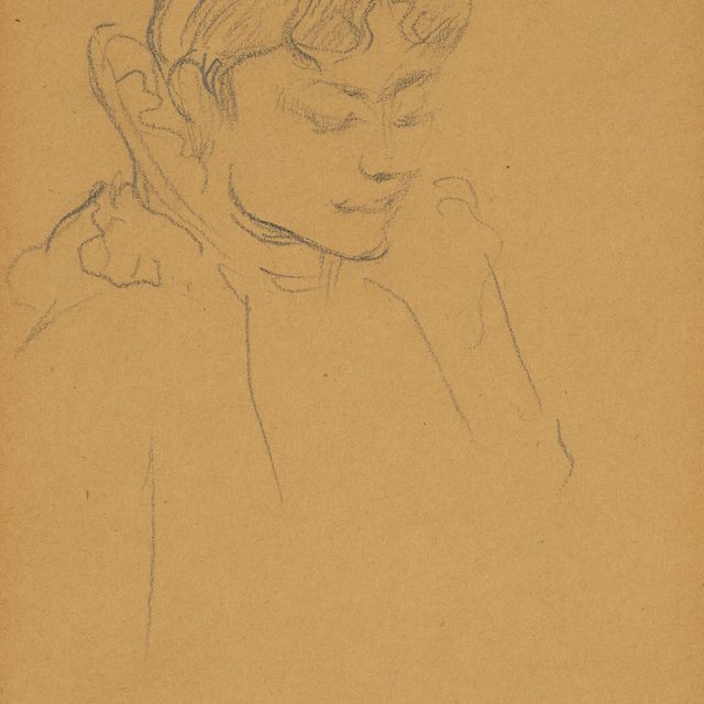 Henri de Toulouse-Lautrec — Бюст женщины