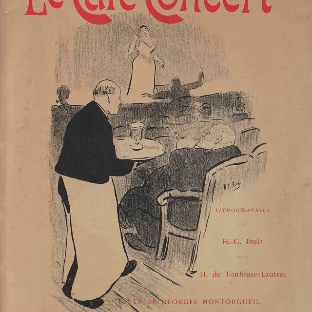 Henri de Toulouse-Lautrec — Концерт в Le Café (Delteil 28-38; Adriani 16-26; Wittrock 18-28)