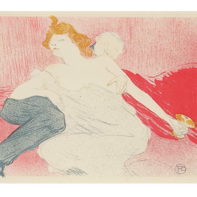 Henri de Toulouse-Lautrec — Дебош (второй план)