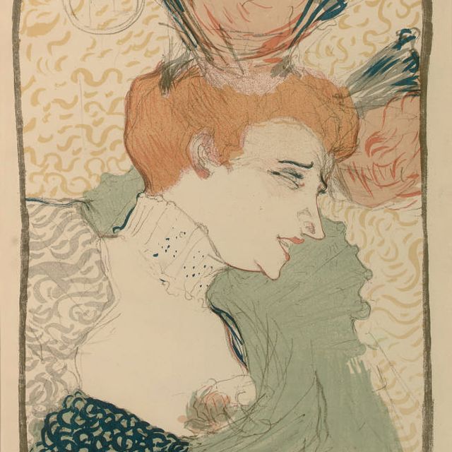 Henri de Toulouse-Lautrec — Мадемуазель Марсель Лендер, арестованная (Дельтейл, 102; Адриани, 115; Виттрок, 99)