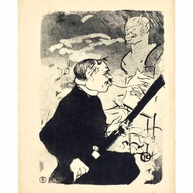 Henri de Toulouse-Lautrec — Анри де Тулуз-Лотрек, 1864-1901, художник Десен-Эстампов-Аффишей
