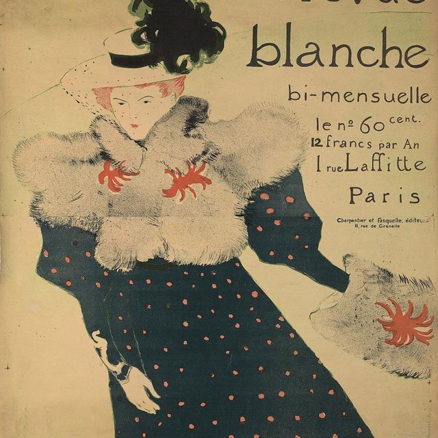 Henri de Toulouse-Lautrec — La Revue Blanche (Д. 355; доп. номер 130; W. P16 C)