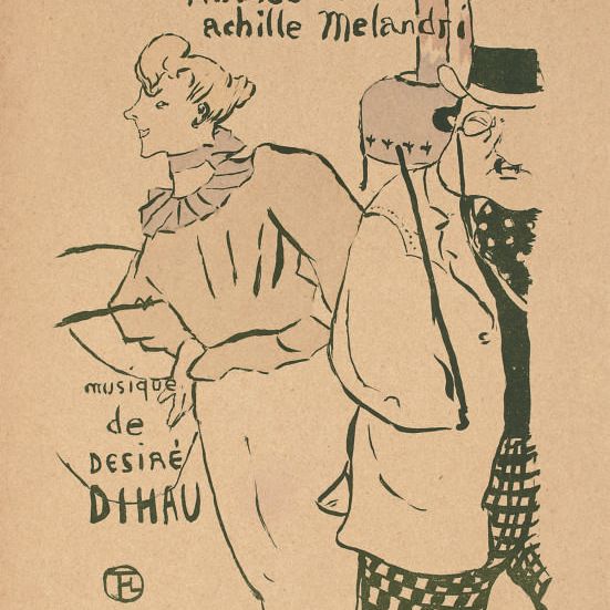 Henri de Toulouse-Lautrec — Коллекция листов с песнями