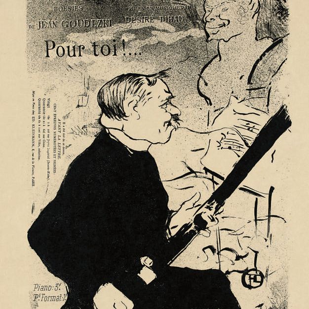 Henri de Toulouse-Lautrec — Коллекция листов с песнями