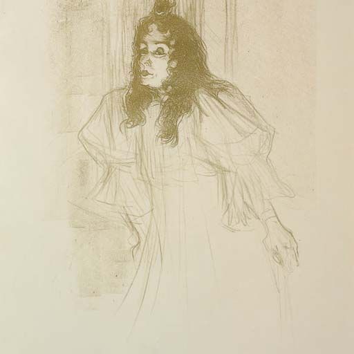 Henri de Toulouse-Lautrec — Мисс Мэй Белфорт в Шевроле (Adr. 122; W. 116)