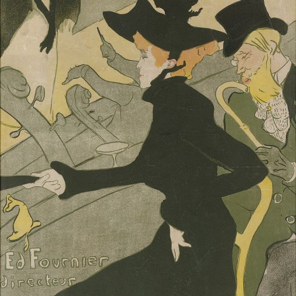 Henri de Toulouse-Lautrec — Японский диван (Delteil 341; Wittrock P11; Adriani 8)