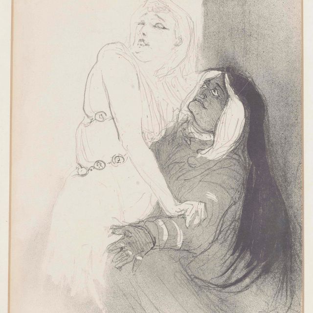 Henri de Toulouse-Lautrec — "А-ляРенессанс": Сара Бернар танцует с Федрой (Дельтейл, 47; Виттрок, 37; Адемар, 50; Адриани, 52)