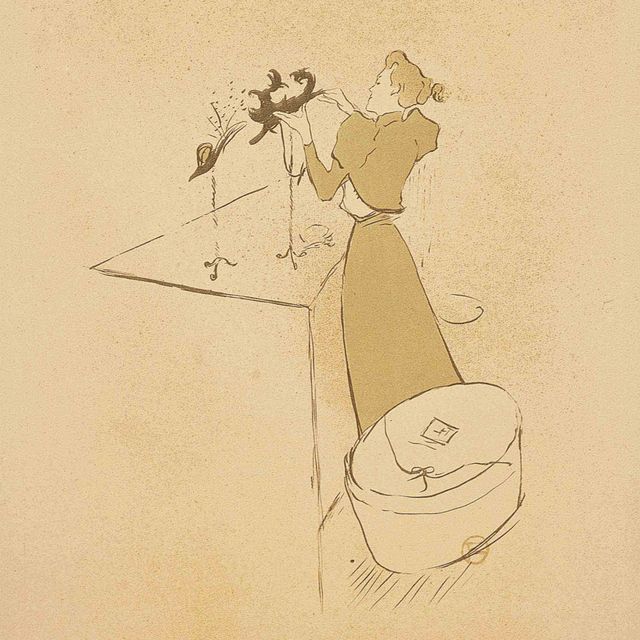 Henri de Toulouse-Lautrec — La Modista (Виттрок 4)