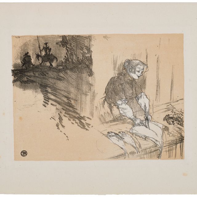 Henri de Toulouse-Lautrec — Кувертюра для радости куртуазности