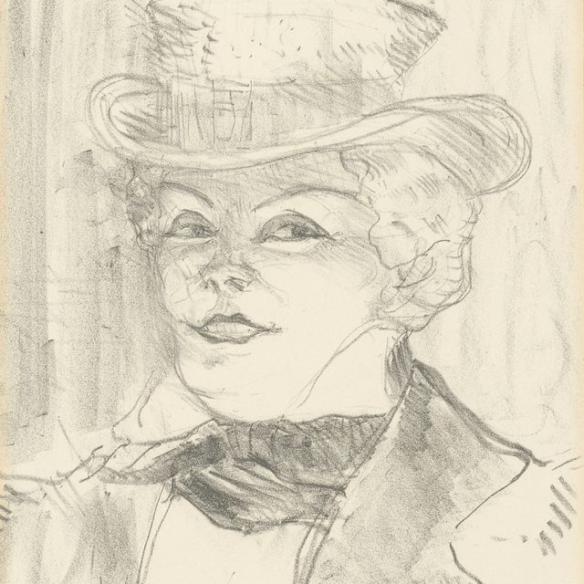 Henri de Toulouse-Lautrec — Мадам Режан