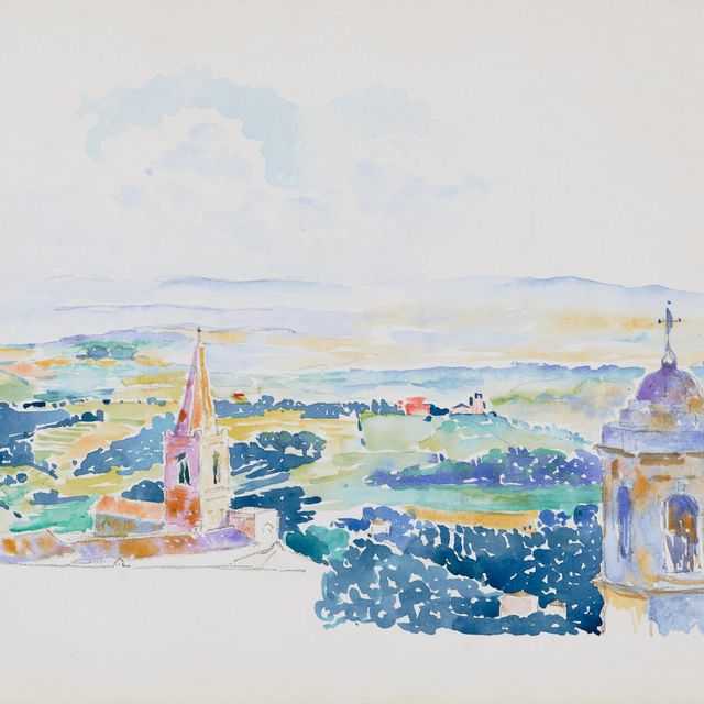 Henri Edmond Cross — Перуз, ла-терраса