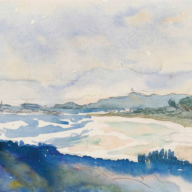 Henri Edmond Cross — Пляж Сен-Клер