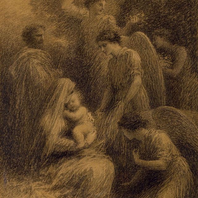 Henri Fantin-Latour — Этюд для "Восстановления Святого семейства"