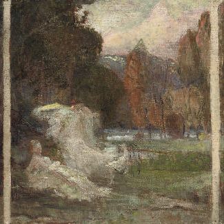 Henri Fantin-Latour — Сивиллы в летнем пейзаже