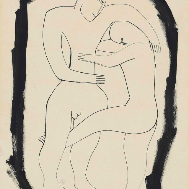 Henri Gaudier-Brzeska — Учеба для "Борцов"
