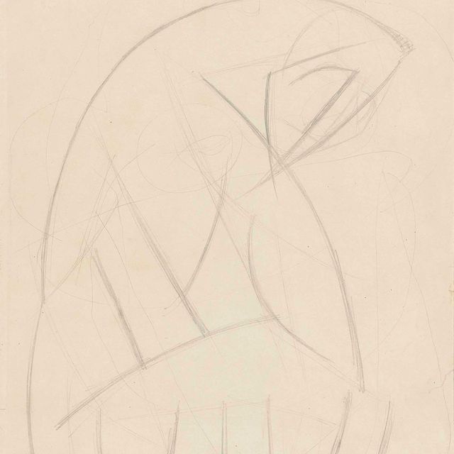 Henri Gaudier-Brzeska — Птица, украшающая Себя оперением