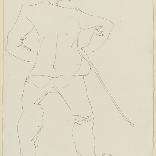 Henri Gaudier-Brzeska — Человек с палкой