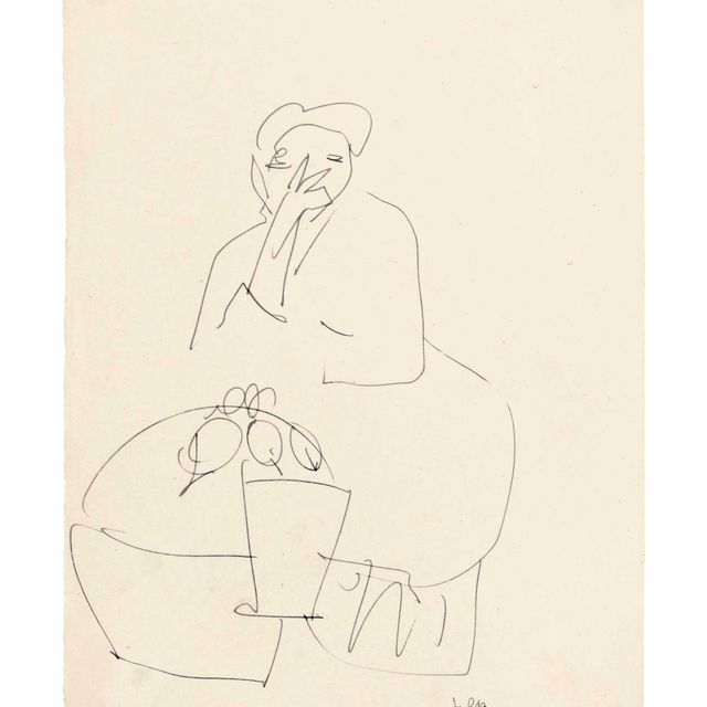 Henri Gaudier-Brzeska — Женщина с цветами