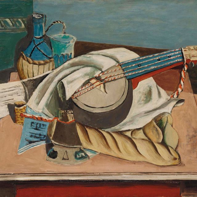Henri Hayden — Мандолина Nature morte avec