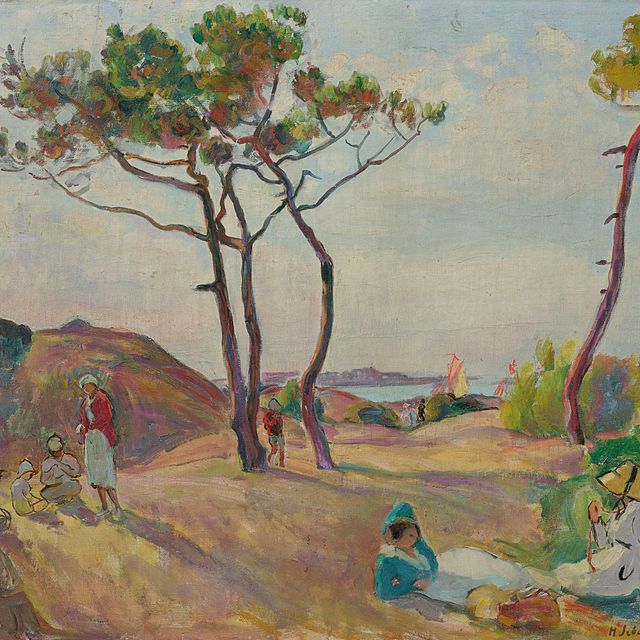 Henri Lebasque — Ле-Праде, Ле-Пен-сюр-ла-пляж