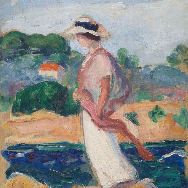 Henri Lebasque — Портрет Ирене без денег