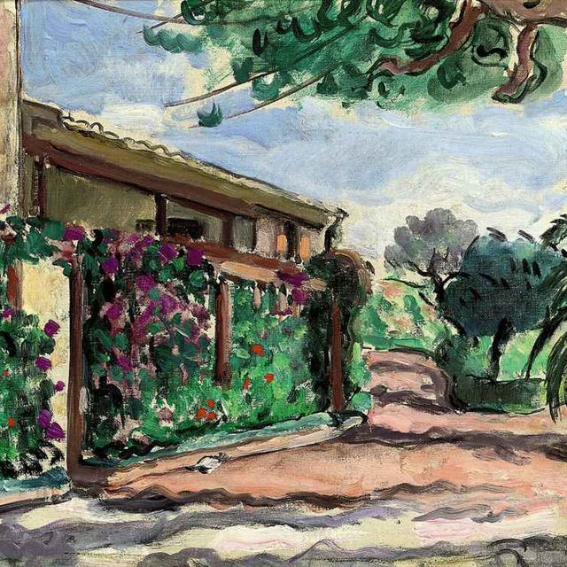 Henri Lebasque — Сад в Канне