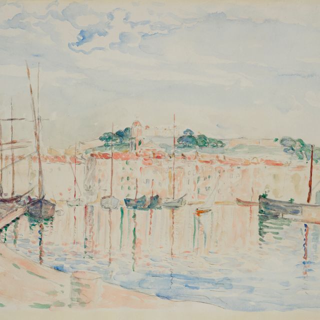 Henri Lebasque — Порт-де-Сен-Тропе
