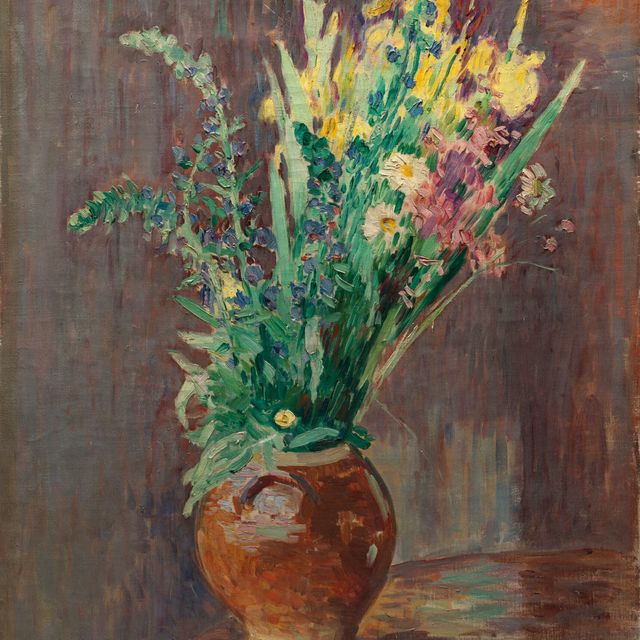 Henri Lebasque — Герб с цветами в горшке